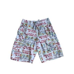 Matix Board Shorts Men’s 38 Beer Bong Clinic Military Party NWT